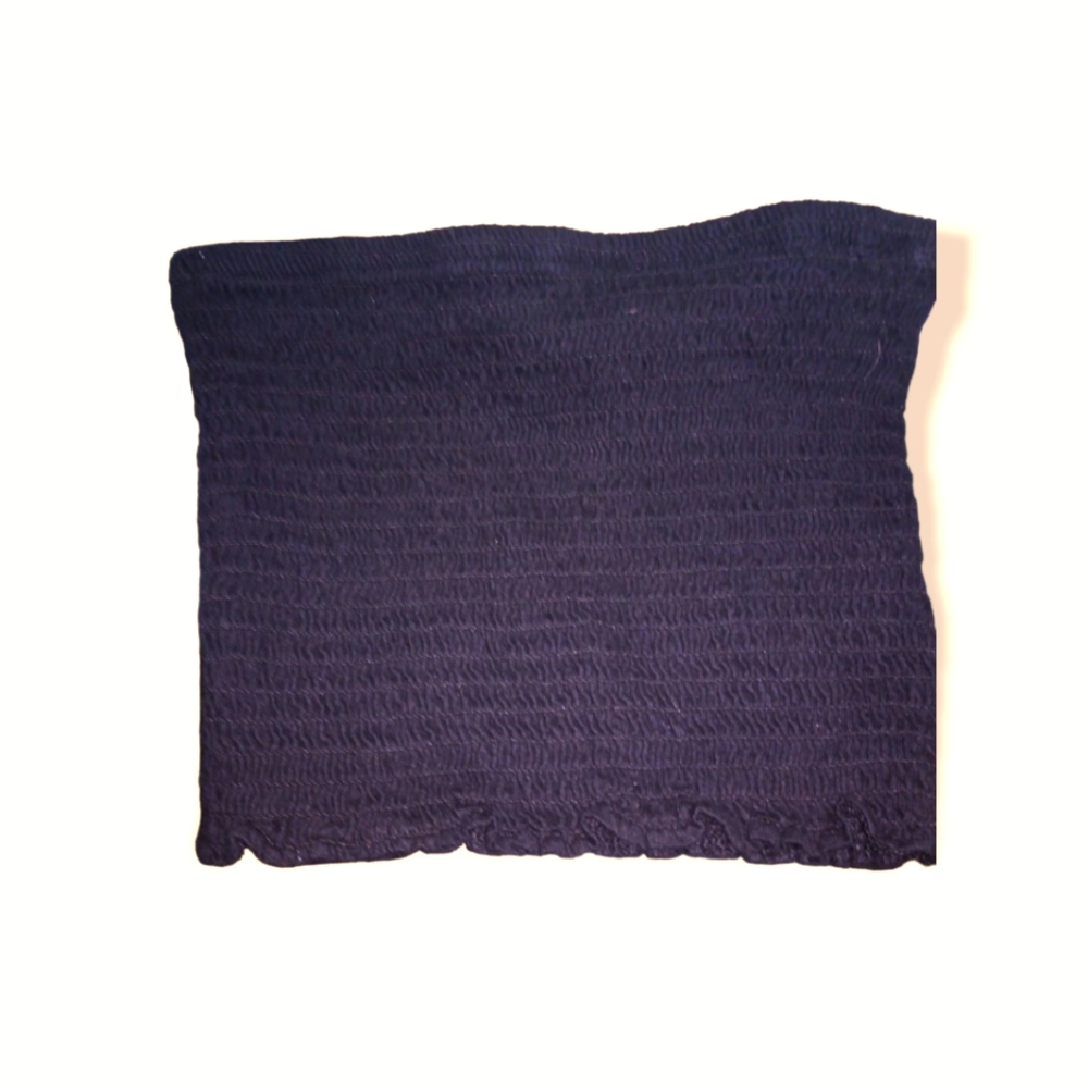 Vintage Y2K Express Black Bandeau Top